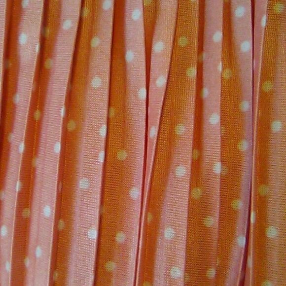 L C Lauren Conrad Pleated Polka Dotslined skirt, - Picture 12 of 14